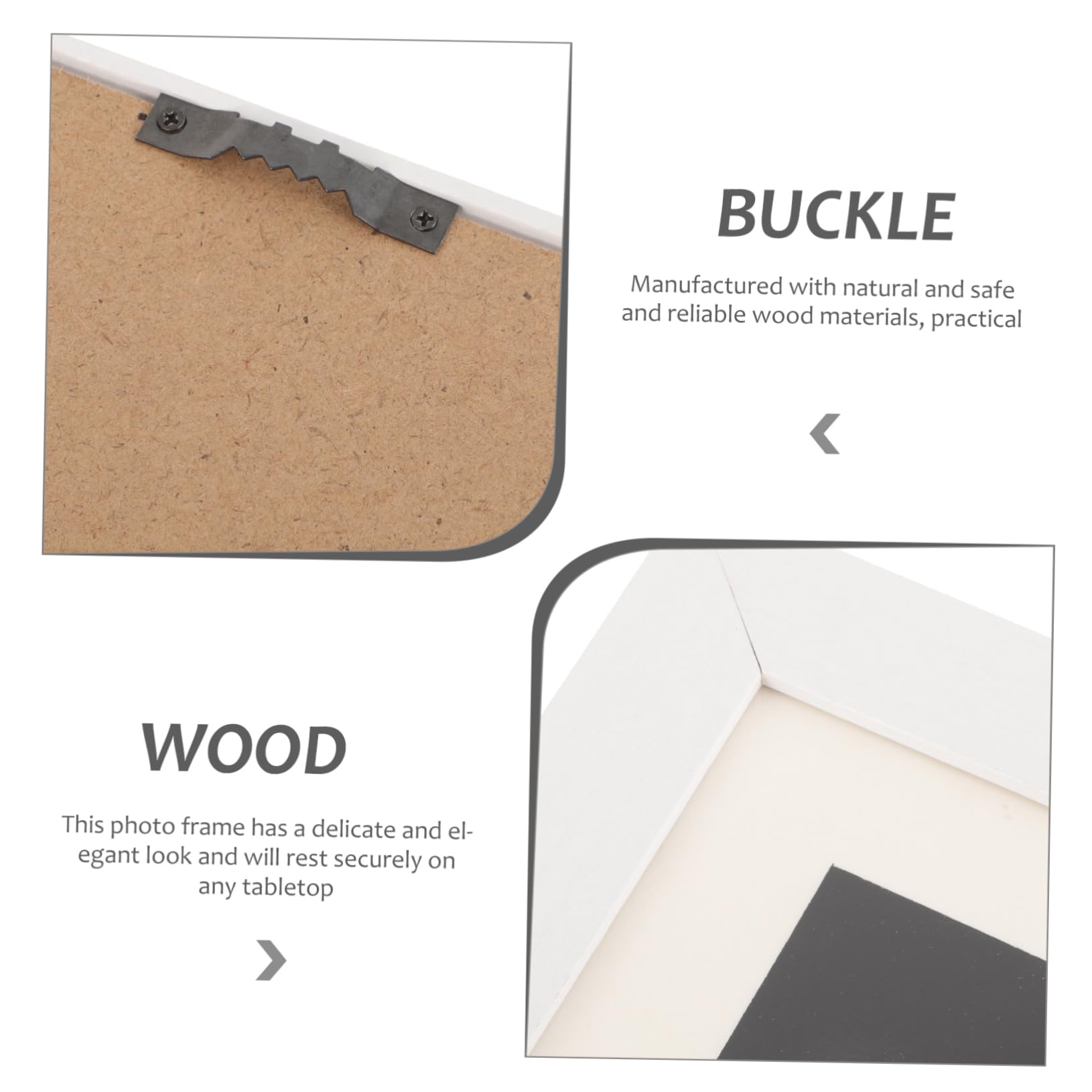 ORFOFE Unique Design Kids Art Frames Front-opening Decorative Picture Frames for Home Office Shop