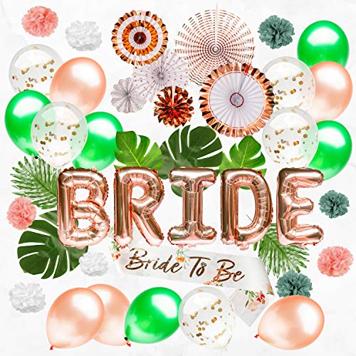 Bachelorette Party Decorations Kit - Engagement Party Decorations - Bridal Shower Decorations - Bachelorette Decorations - Bachelorette Party Supplies - Bride to Be Decorations - Bachelorette Decor