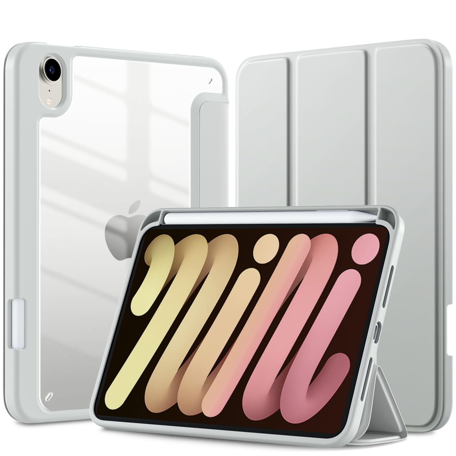 Amazon.co.jp: 【Maledan】 対応iPad Mini7 ケース 2024 - 対応iPad