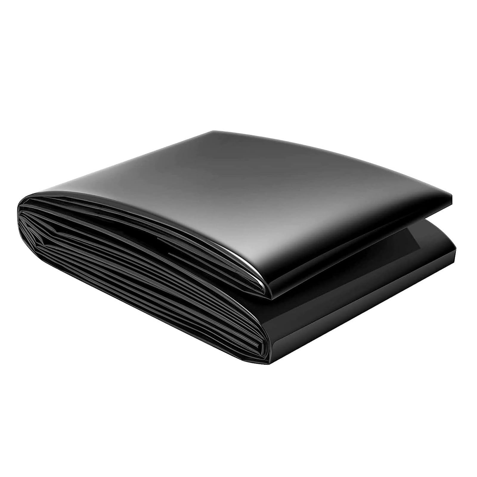 Revestimiento Resistente para estanques de 5x15 m (16,4x49 pies) - Membrana de HDPE Resistente a los Rayos UV para estanques de Peces, Fuentes de Agua, paisajismo y Fuentes - Revestimiento n