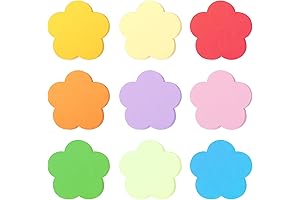 108Pcs Flower Cutouts: Brighten Your Space with Vibrant Floral Accents