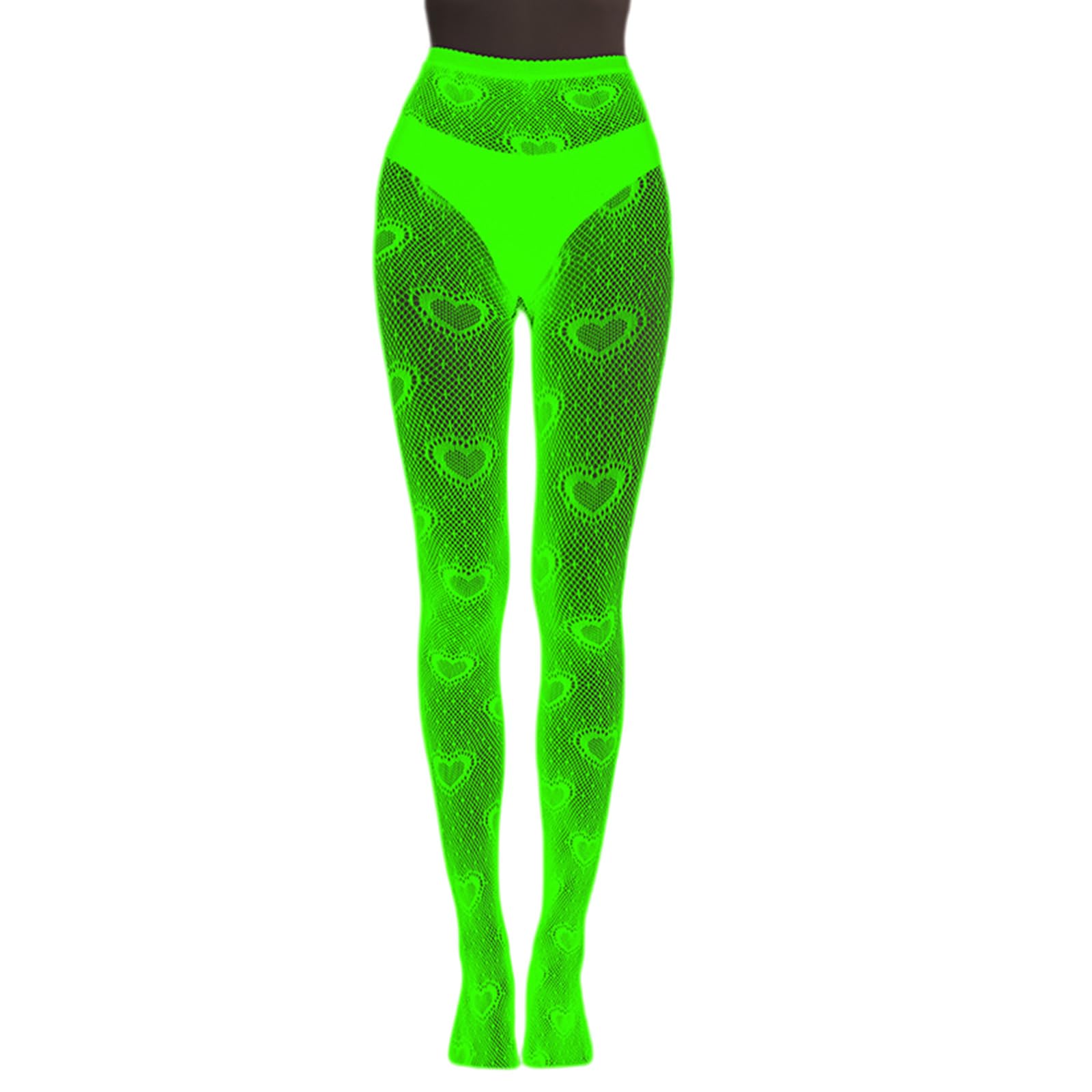 Morain Women Glow Fishnet Tights Stockings Halloween Luminously Spiderweb Skull Patterned Mesh Pantyhose