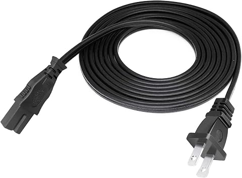 AC Power Cable 2 Prong Cord 8.2ft Replacement for Vizio E43-C2, E40-C2 TV