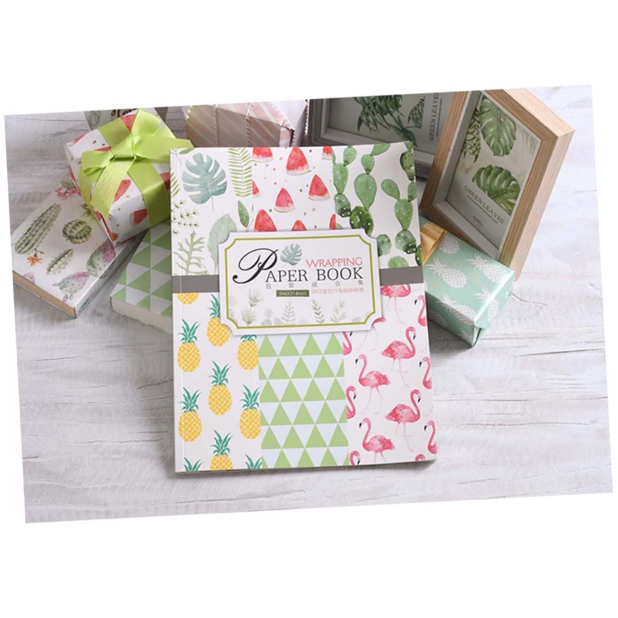 Amazon | TEHAUX 24 シート ギフト クラシック マニュアル 包装 紙 本