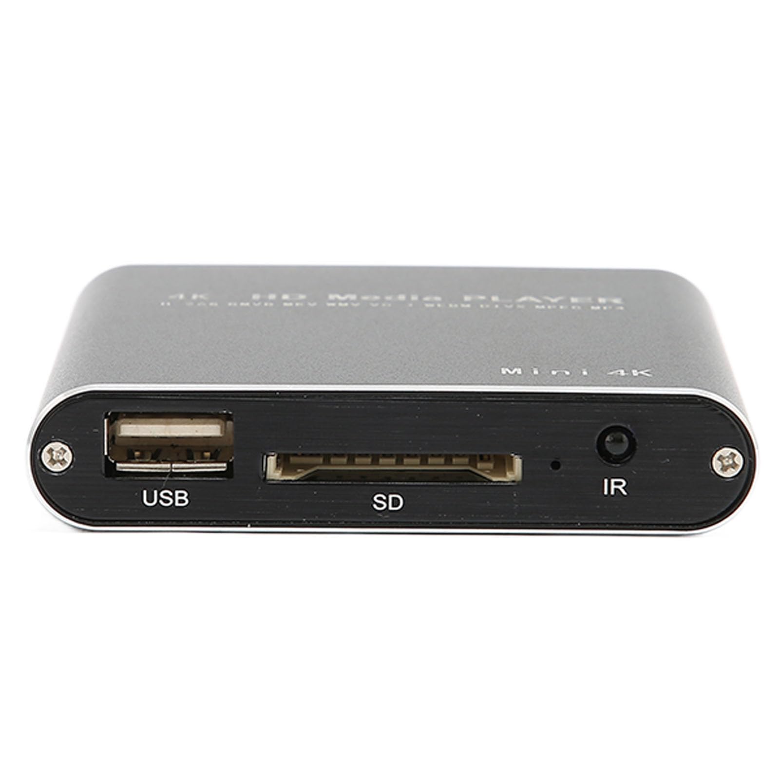 Lettore Multimediale Digitale Ultra HD 4K, Lettore Video MP4 TV per unità USB, Scheda, 3840 X 2160 30 Hz, HDMI, AV, Uscita Ottica, Uscita 4 Gb (Spina europea)