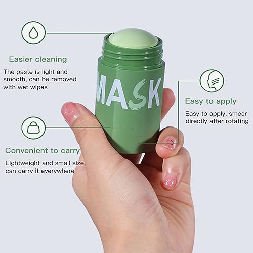 Miniatura 7 de Máscara de limpieza profunda de té verde Reetata 2023, 123 piezas de máscara de té verde natural Reetata, máscara de arcilla purificadora de té