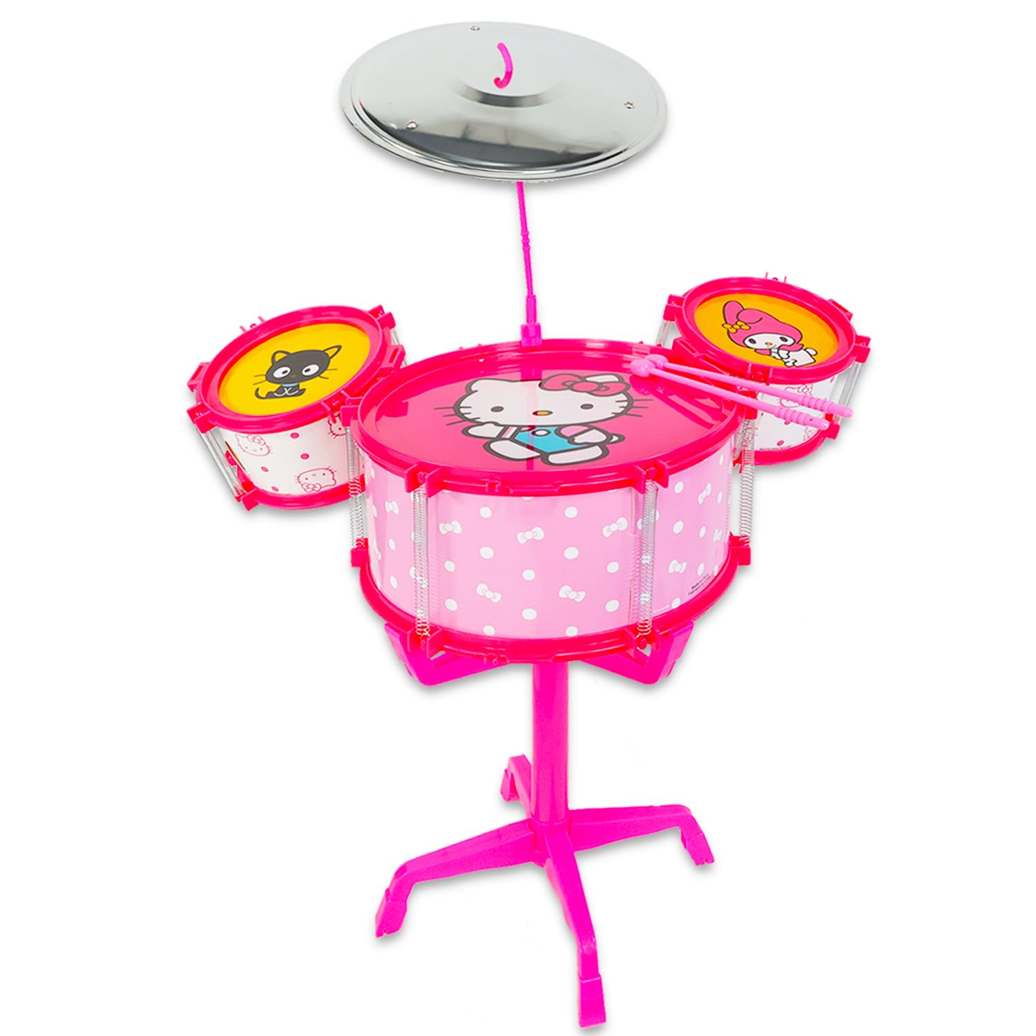 Amazon | ハローキティ トイドラムセット 女の子用 - ハローキティの