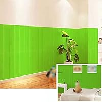 Vista 2 de Paneles de pared 3D para despegar y pegar, paneles de pared 3D para decoración de interiores, calcomanías autoadhesivas impermeables de 27.5