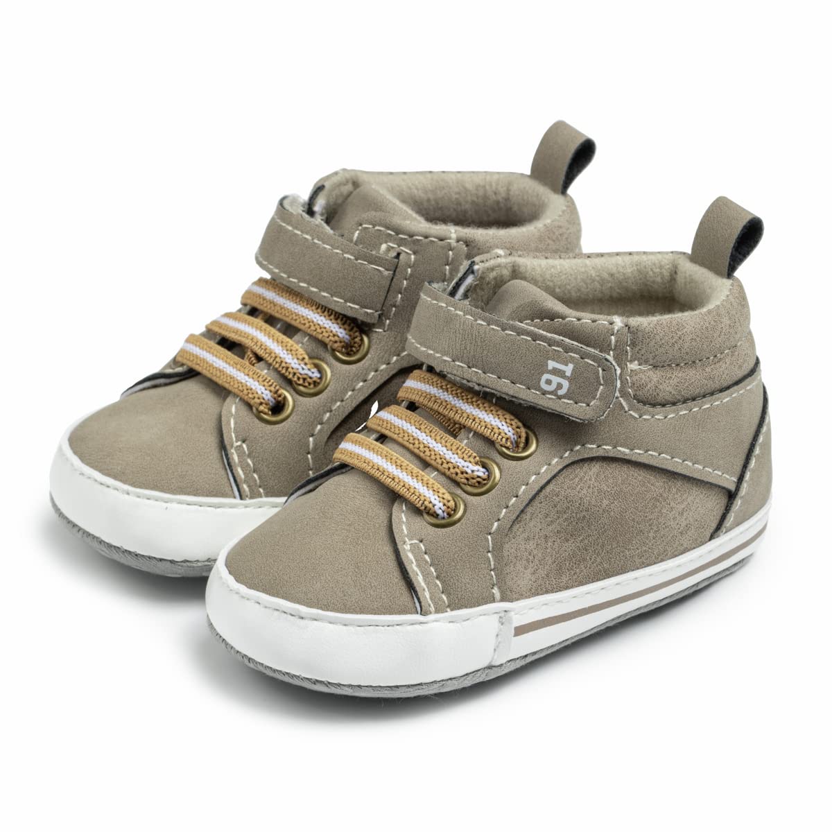 CENCIRILY Toddler Baby Boys Girls High Top Sneaker First Walk Ankle Boots