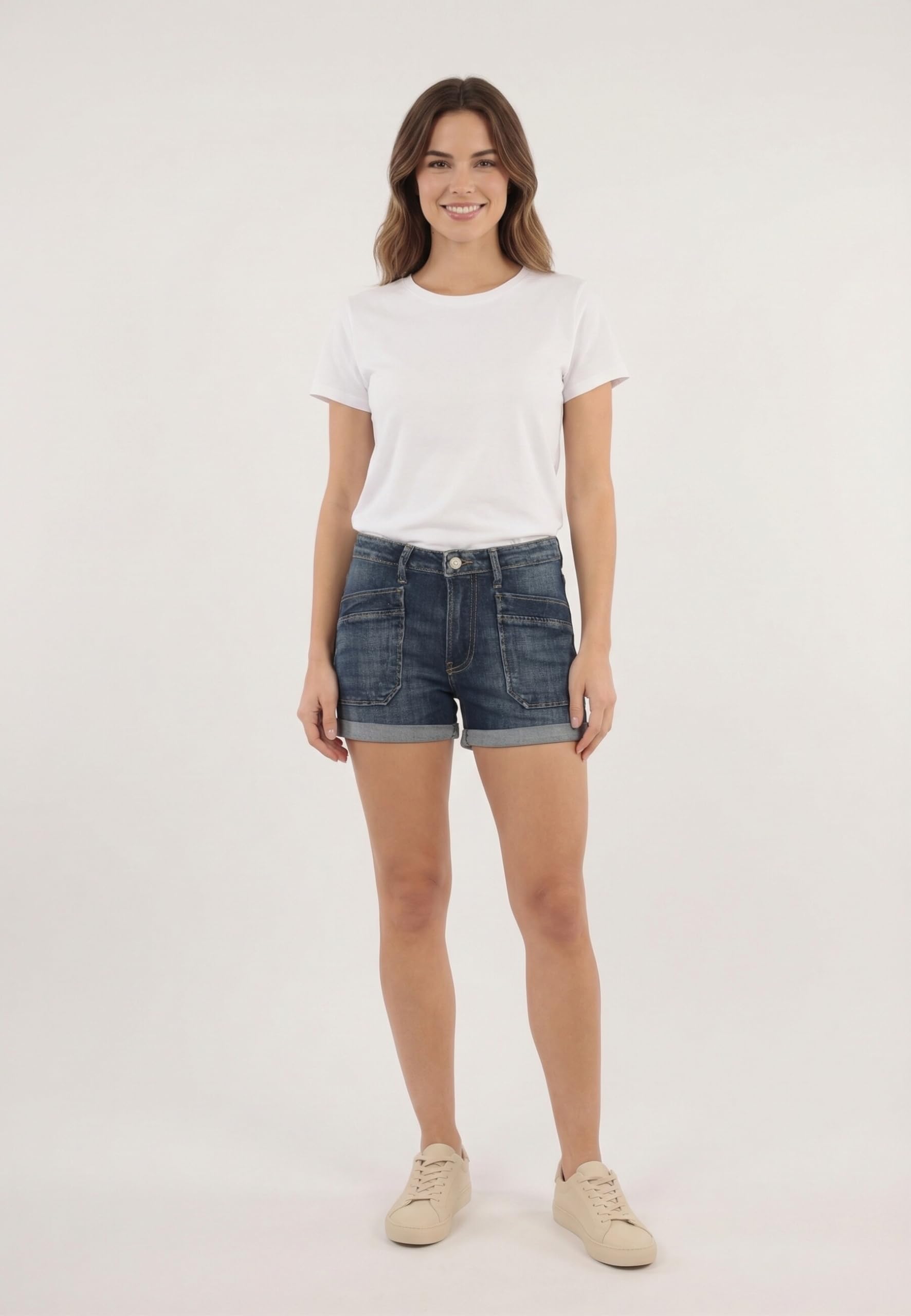 Le Temps des Cerises Short en Jeans Margot