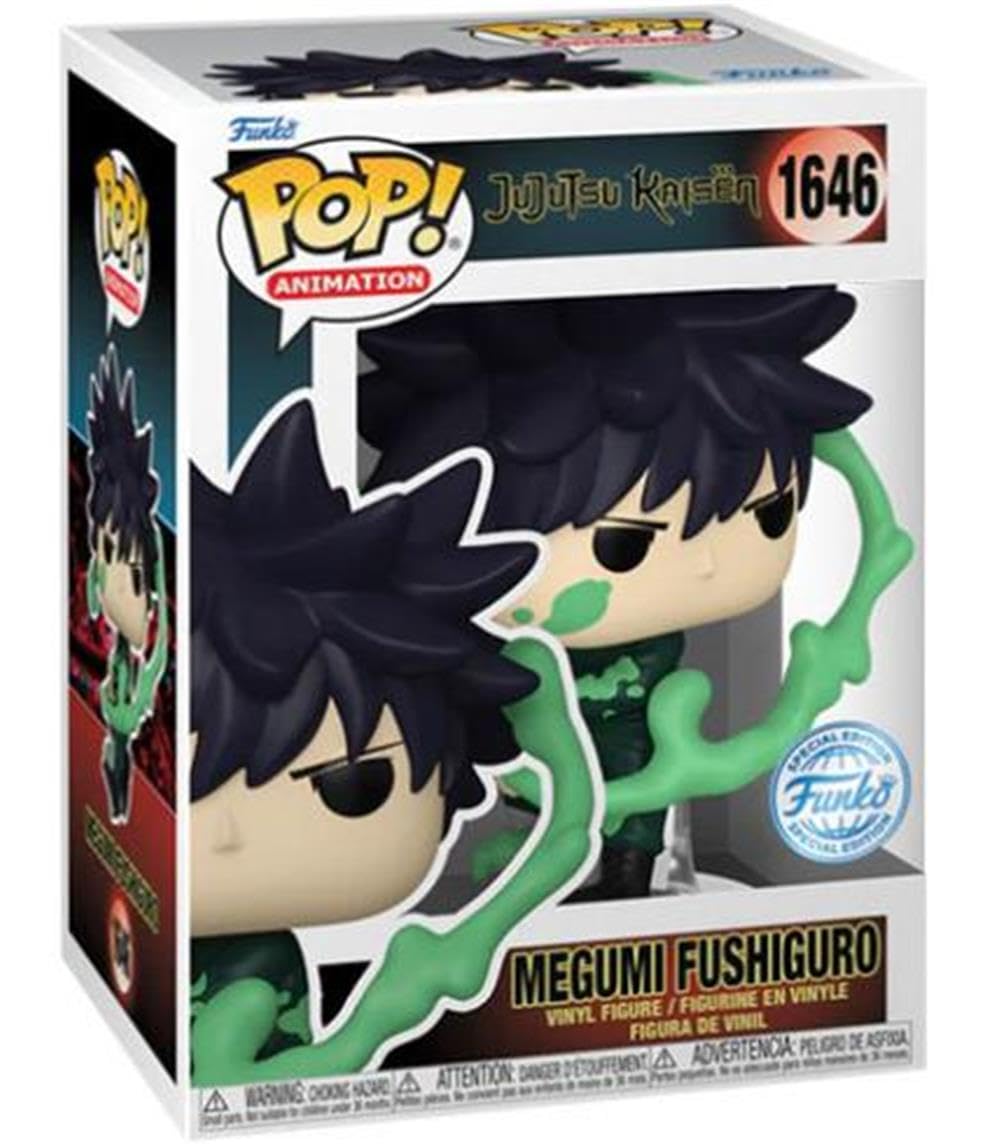 Jujutsu Kaisen - Megumi Fushiguro Pop! Funko 1646 : Amazon