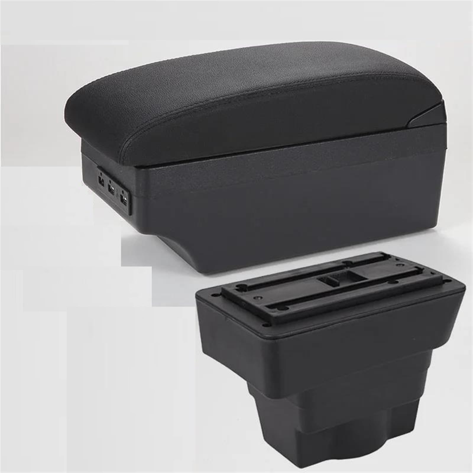 Ysdsls A Black Line 7Usb Center Console Armrest Storage Box Car Interior Parts Modification Accessories For Astra J 2012-2022