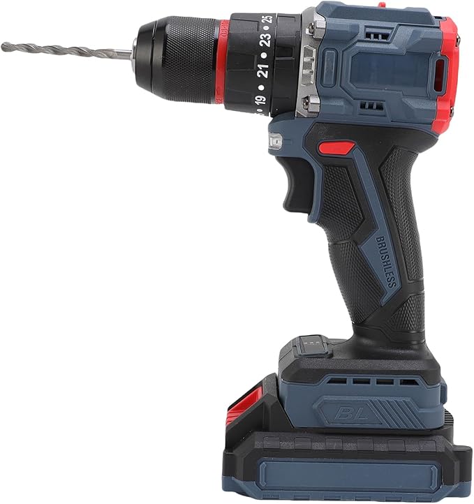 Kit de Taladro Inalámbrico FTVOGUE, 25 Ajustes, 1500 RPM, con Percutor miniatura 6