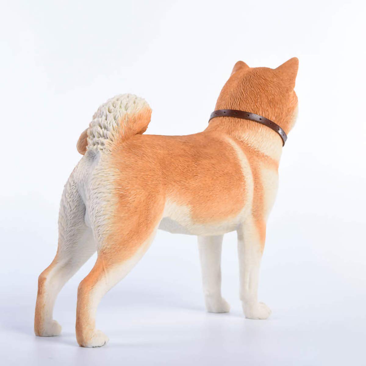 Akita, Akita Inu - painted figurine, statue, figure, made by the artist, brand A