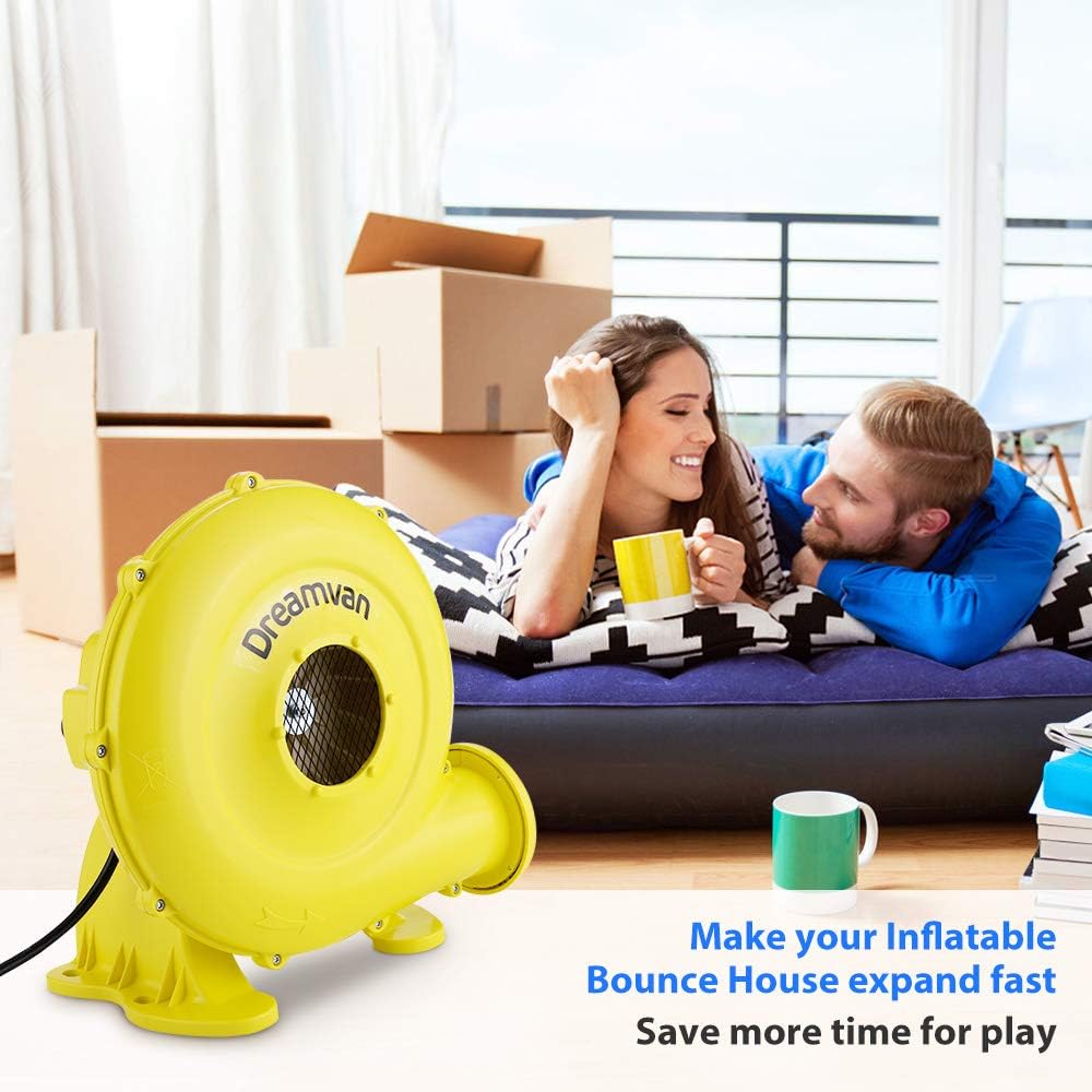 50% оƒƒ Dіѕсоunt Inflatable Bouncer Blower, Electric Air Blower Fan for Inflatable Bounce House, Jumper, Bouncy Castle(750W 1HP), Commercial Inflatable Blower Bounce House Blower, Convenient to Carry Yellow 🛒 Crаzу Dеаlѕ Inflatable Bouncer Blower, Electric Air Blower Fan for Inflatable Bounce House, Jumper, Bouncy Castle(750W 1HP), Commercial Inflatable Blower Bounce House Blower, Convenient to Carry Yellow