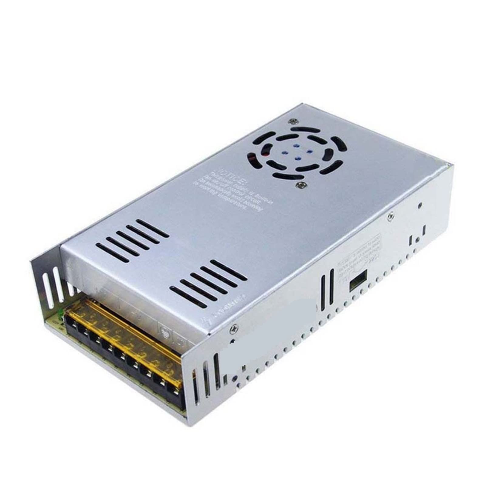 CVFRDD CNC Spindle Motor Kit 48v 500W ER16 Brushless Spindle+57MM Clamp With Screws+ 48V Motor Driver+48VDC 10.5A Power Supply