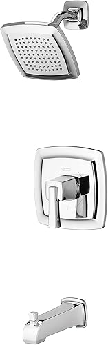 Miniatura 21 de American Standard TU353502.002 Townsend - Kit de molduras para bañera y ducha con cartucho, cromo pulido Cromado,cepillado níquel,Níquel