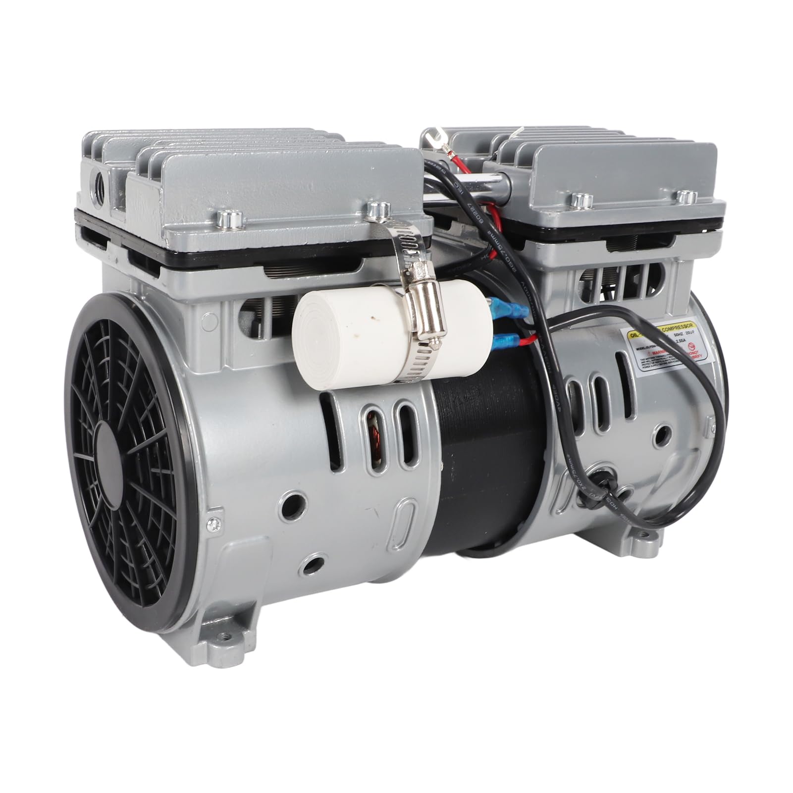 Pompa napowietrzająca do stawu 550W wykonana ze stopu miedzi i aluminium, metalowa konstrukcja do użytku na zewnątrz, pompa napowietrzająca staw system napowietrzania stawu do napowietrzania stawu