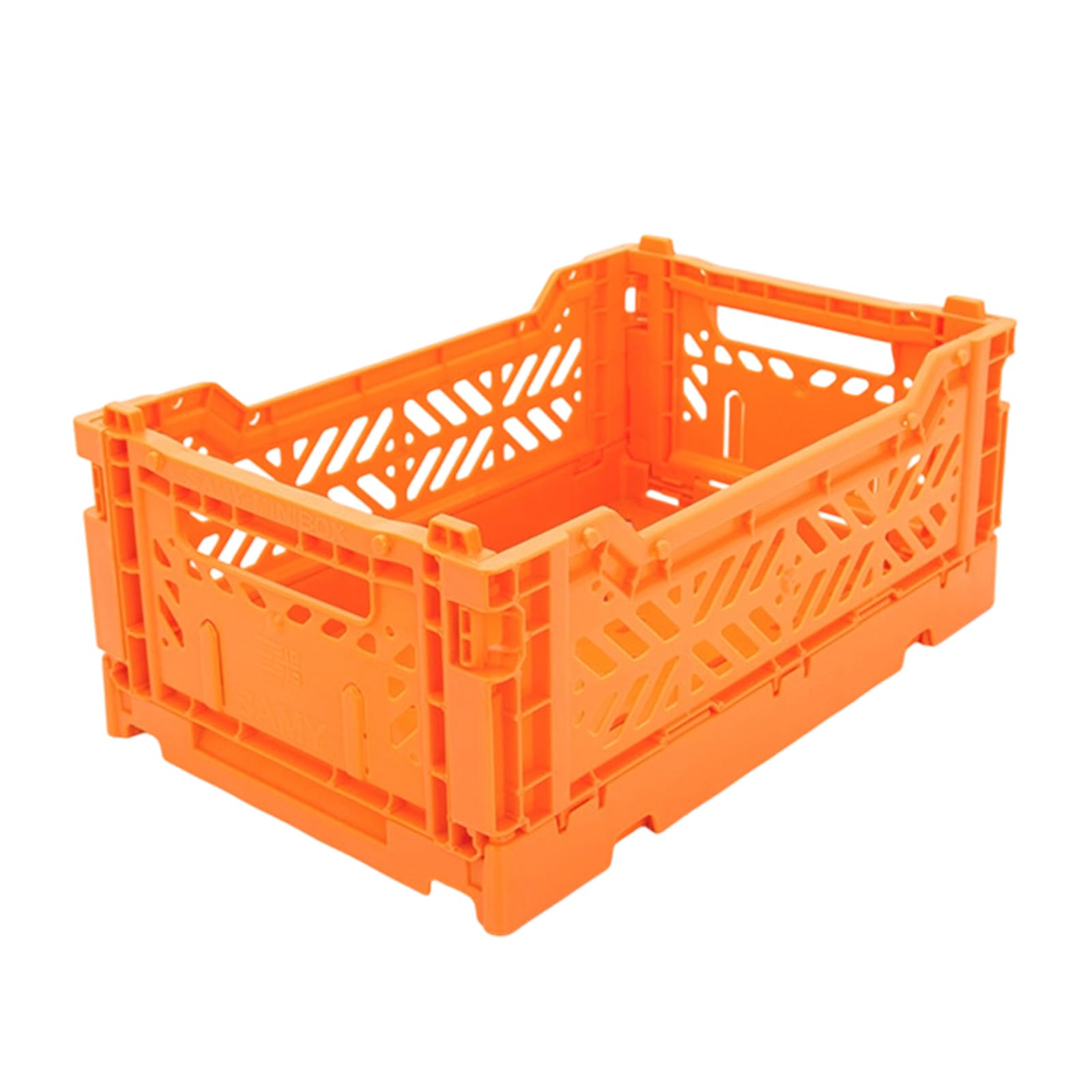 Msioytog Foldable Stackable Storage Basket for Toy Snacks Kitchen Organization Space Saving Planner