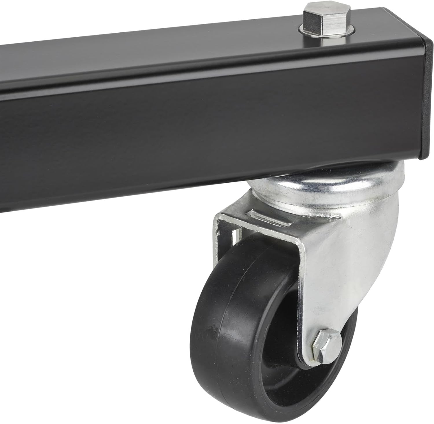 Speedway Motors BlockDock Rolling Engine Cradle Storage Stand for Coyote & Modular V8 Engines, Heavy Duty 10-Gauge Steel with Casters, Compact Shop Engine Storage & Transport