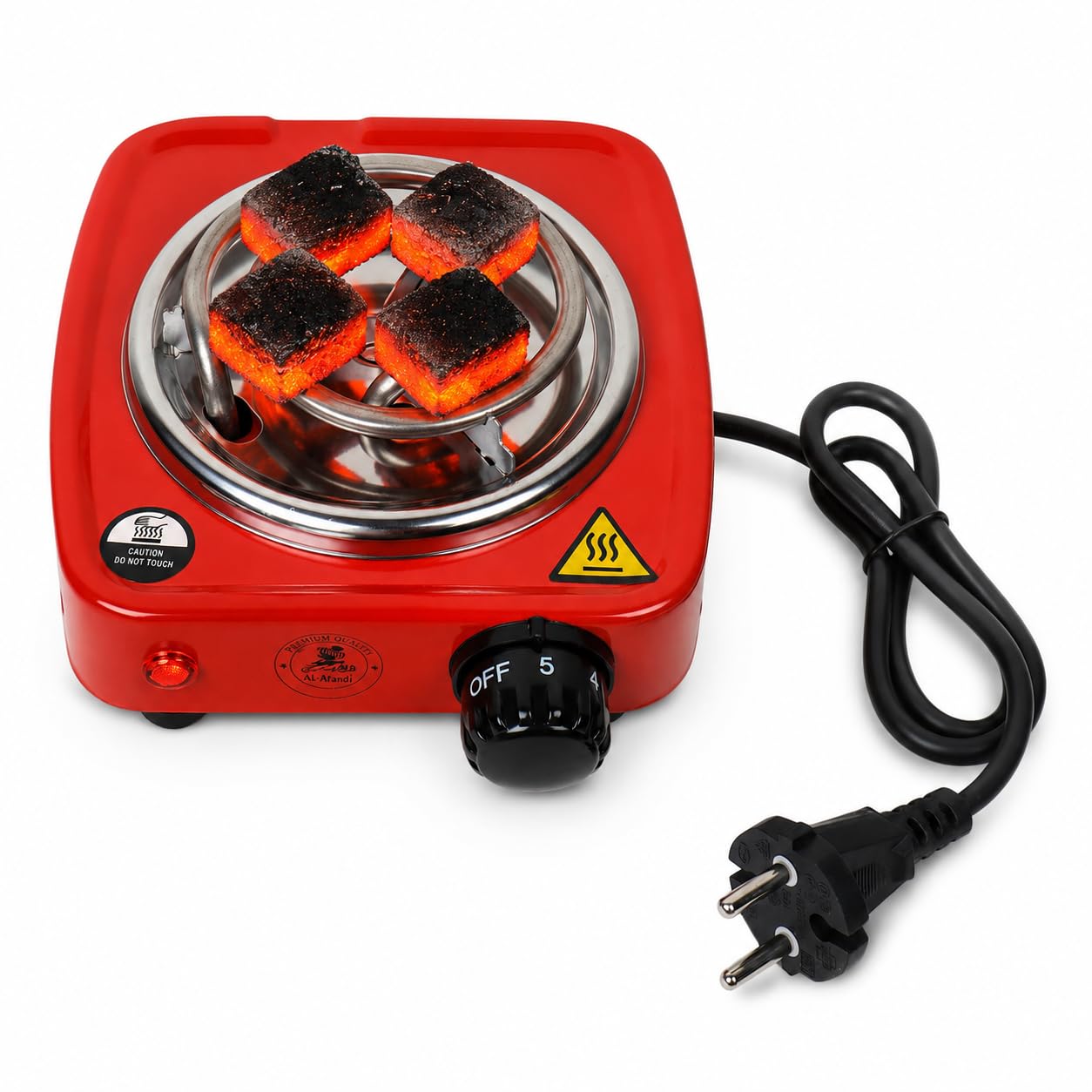 AL-AFANDI Charcoal Burner Hot Plate 500W - Image 1