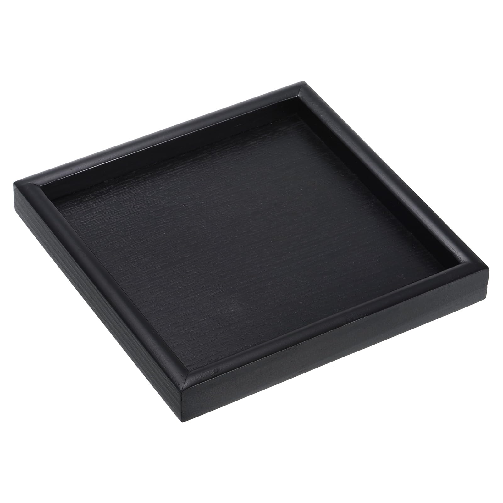 M METERXITY Wood Serving Tray, Square Wooden Decorative Platter, Kitchen Trays, Centerpiece Candle Holder Trays