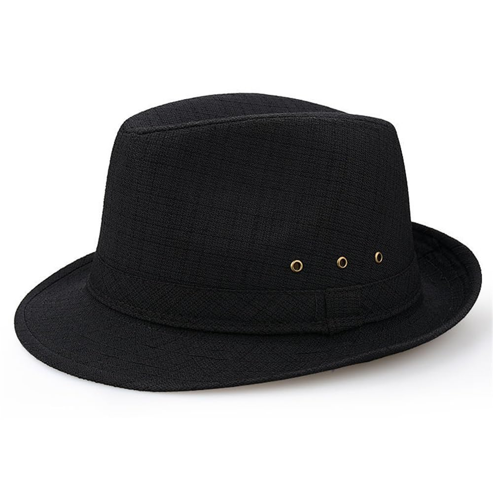 Cappello da Jazz da Uomo Cappello a Bombetta da Uomo Gentiluomo di Mezza età e Anziano