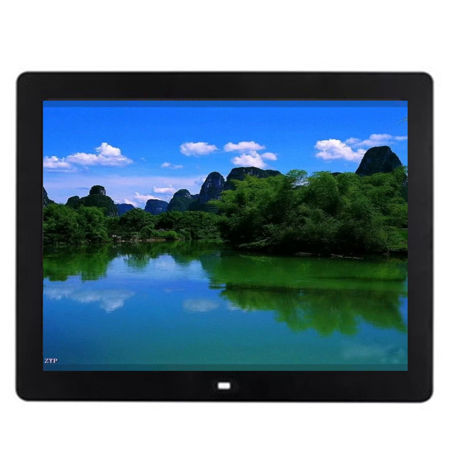 MYUYEE 10-Inch Ips Hard Screen Digital Photo Frame - High Definition, Wall-Mountable, Capture Beautiful Moments (Black)
