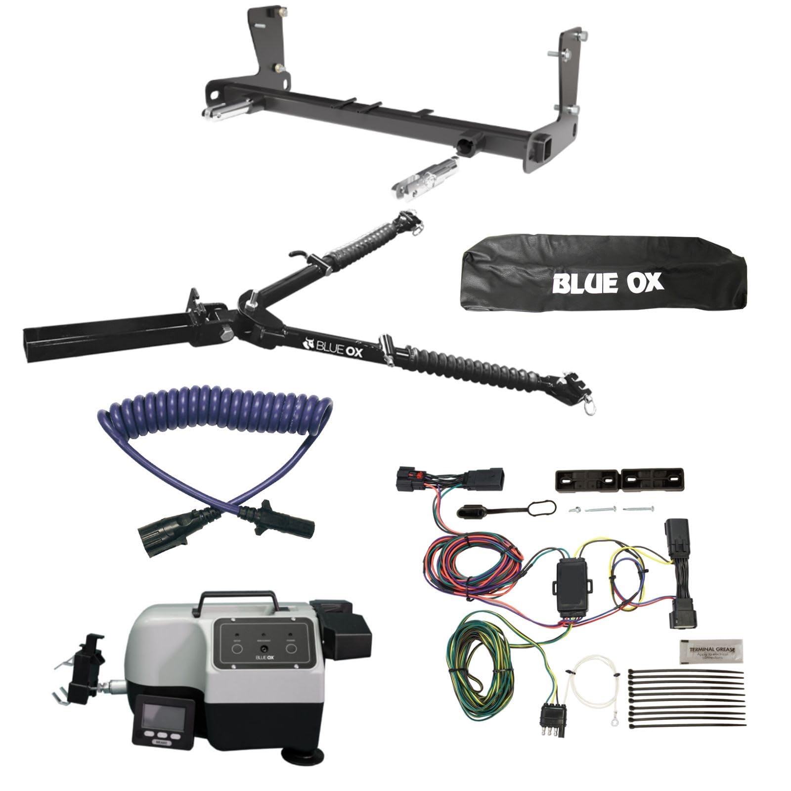 Amazon.com: Blue Ox Alpha 2 Tow Bar & Baseplate Combo with