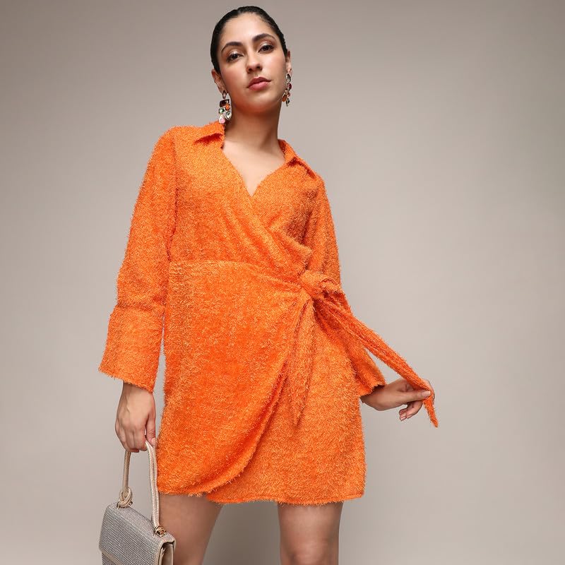 Image of PINACOLADA Women's Dress for Casual Wear | Round Neck | Sleeveless | Regular Fit | Zipper Closure | Dress Crafted with Comfort Fit for Everyday Wear