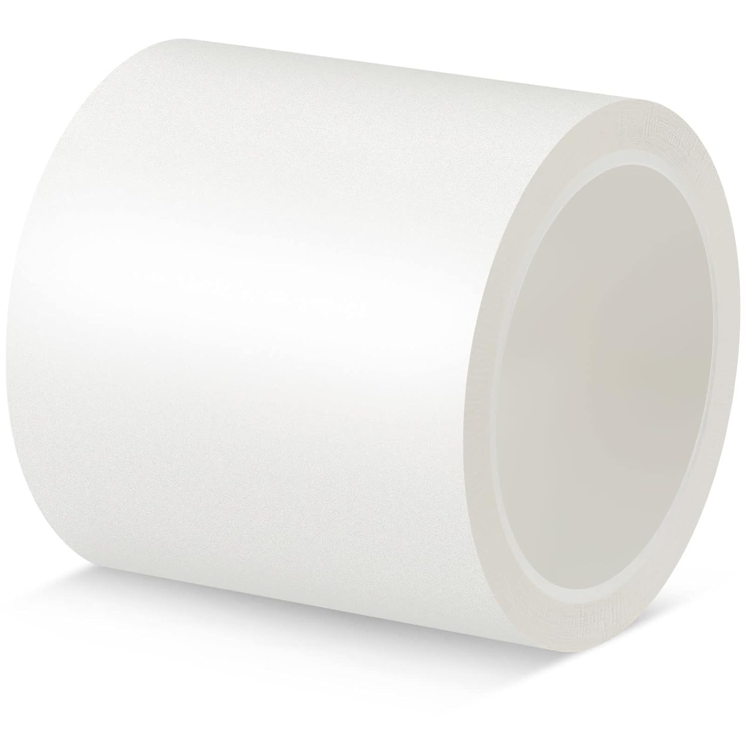 Jutom Vapor Barrier Tape 3. 78 Inch x 180' Roll, White Polyethylene Tape for Crawl Spaces Moisture Barriers Marine Use, Waterproof Seal & Seam for Underlayment, Insulation, and Plastic Liners
