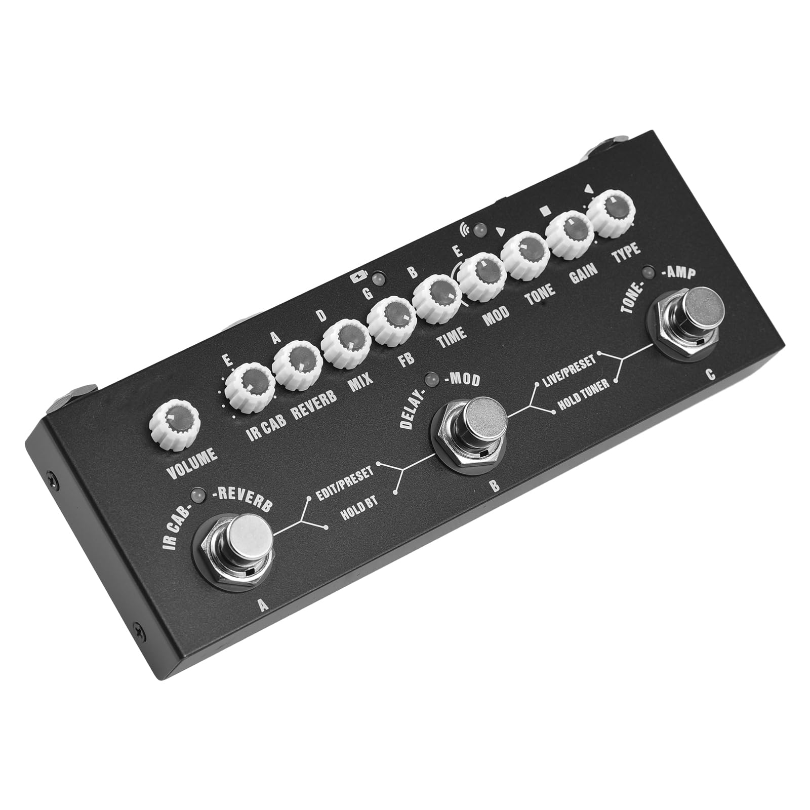 Amazon.co.jp: Daconovo CUBE BABY ポータブル多機能エレキギター複合