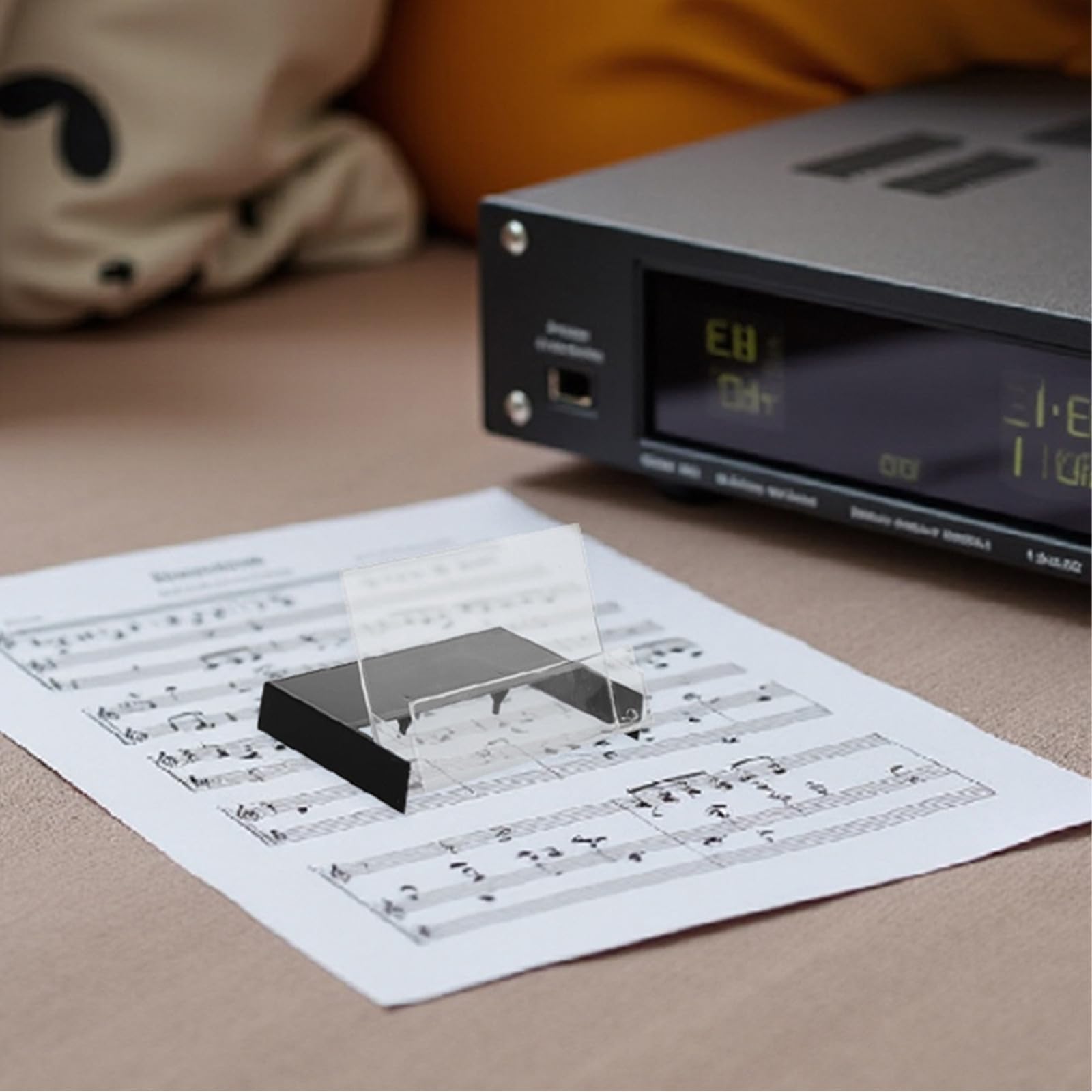 Étui pour 18 Cassettes Audio : Boîte de Rangement Portable en Plastique pour Cassettes Audio, idéale pour présenter Vos disques de Collection.