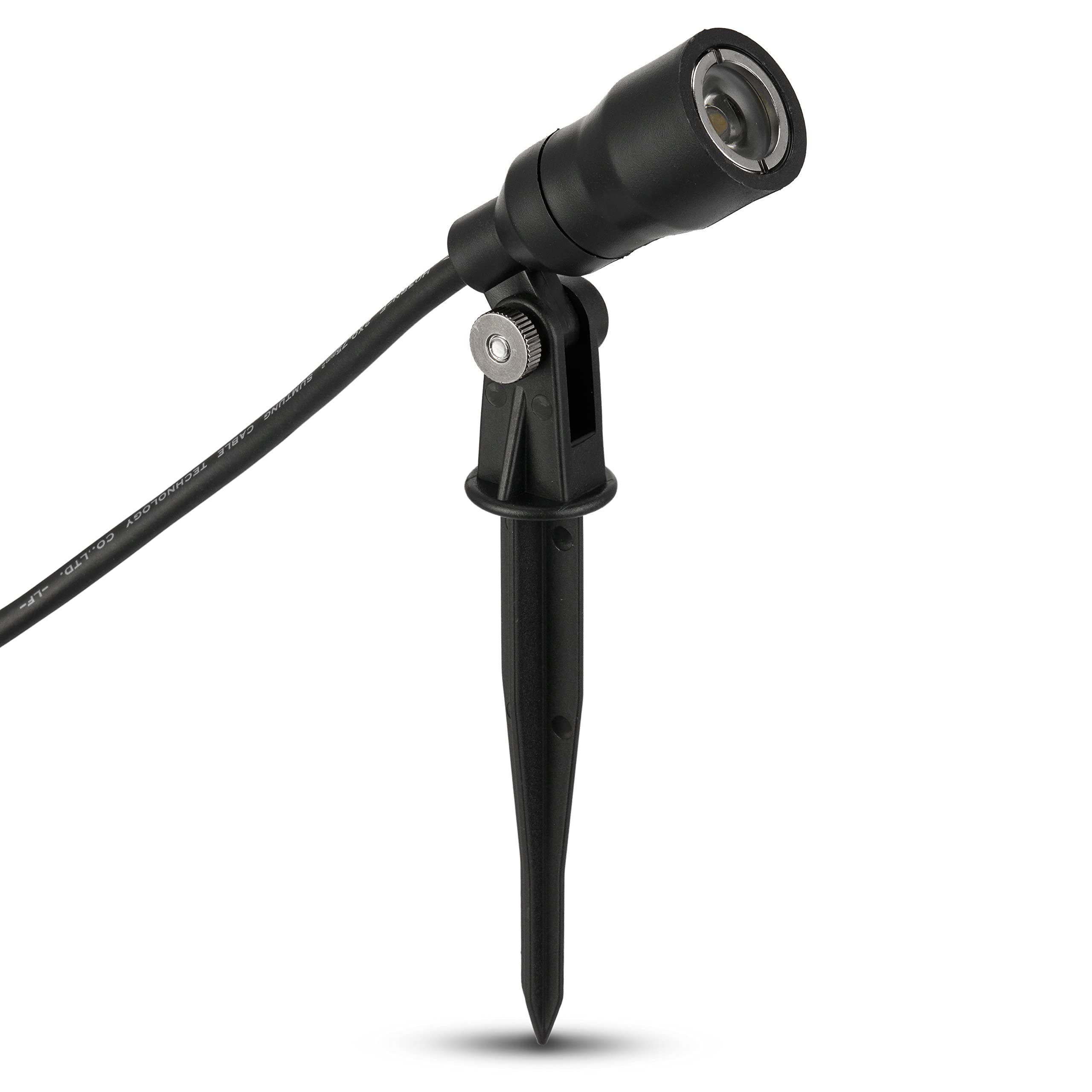 REV AquaSpot, Gartenspot-Set (3 Stück), 3W, 210lm, 2800K, Kabel 5m, IP68, schwarz