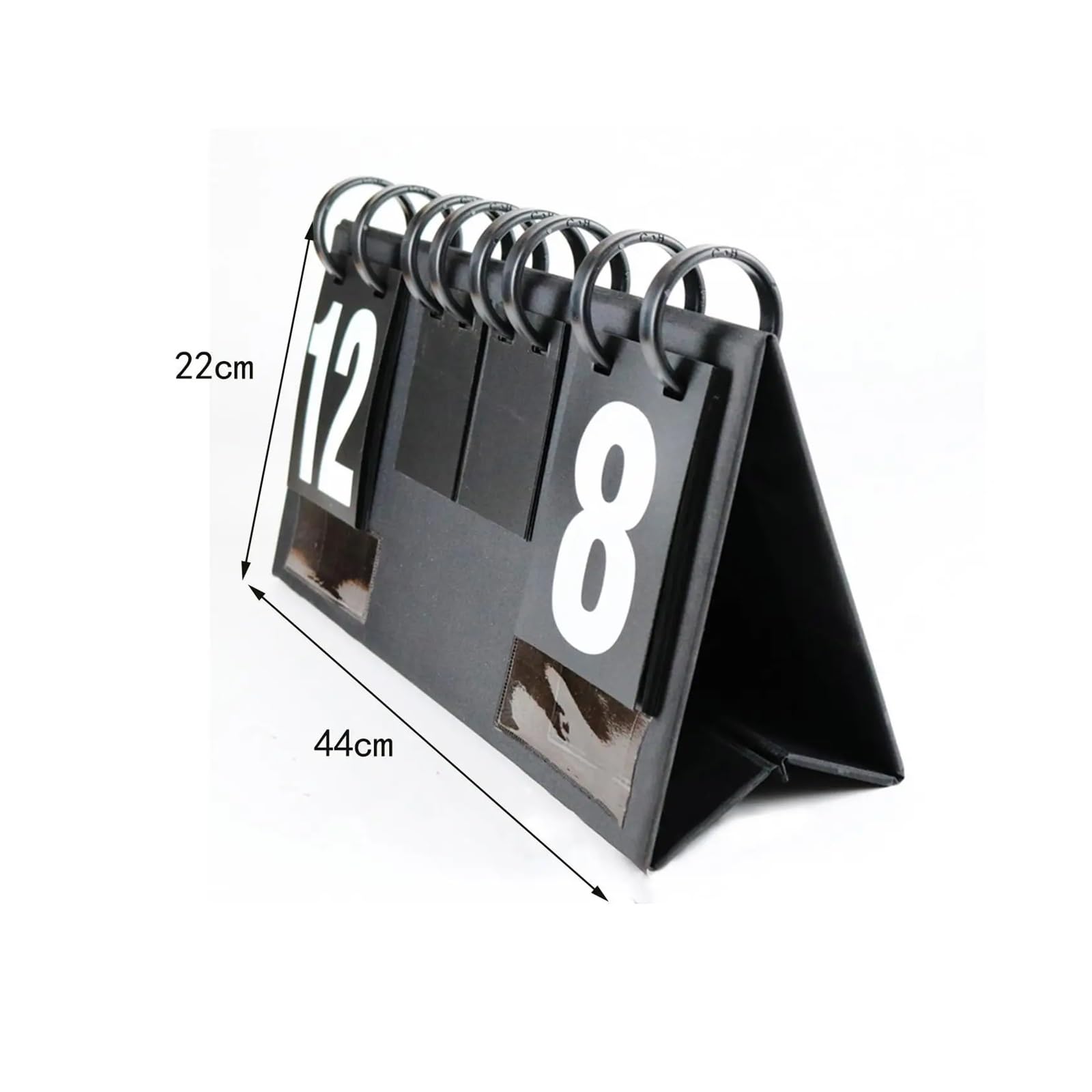 capovolgere Il punteggio Portatile, Tabellone segnapunti Manuale da Tavolo con Numeri ribaltabili for Calcio, Badminton, Tennis
