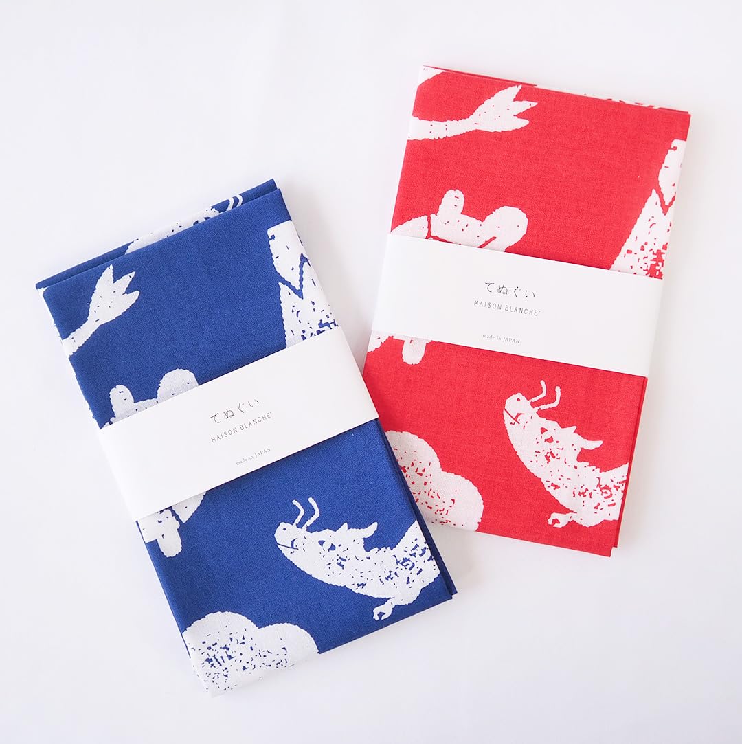 Amazon｜手ぬぐい maison blanche メゾンブランシュ 御年賀 お年賀