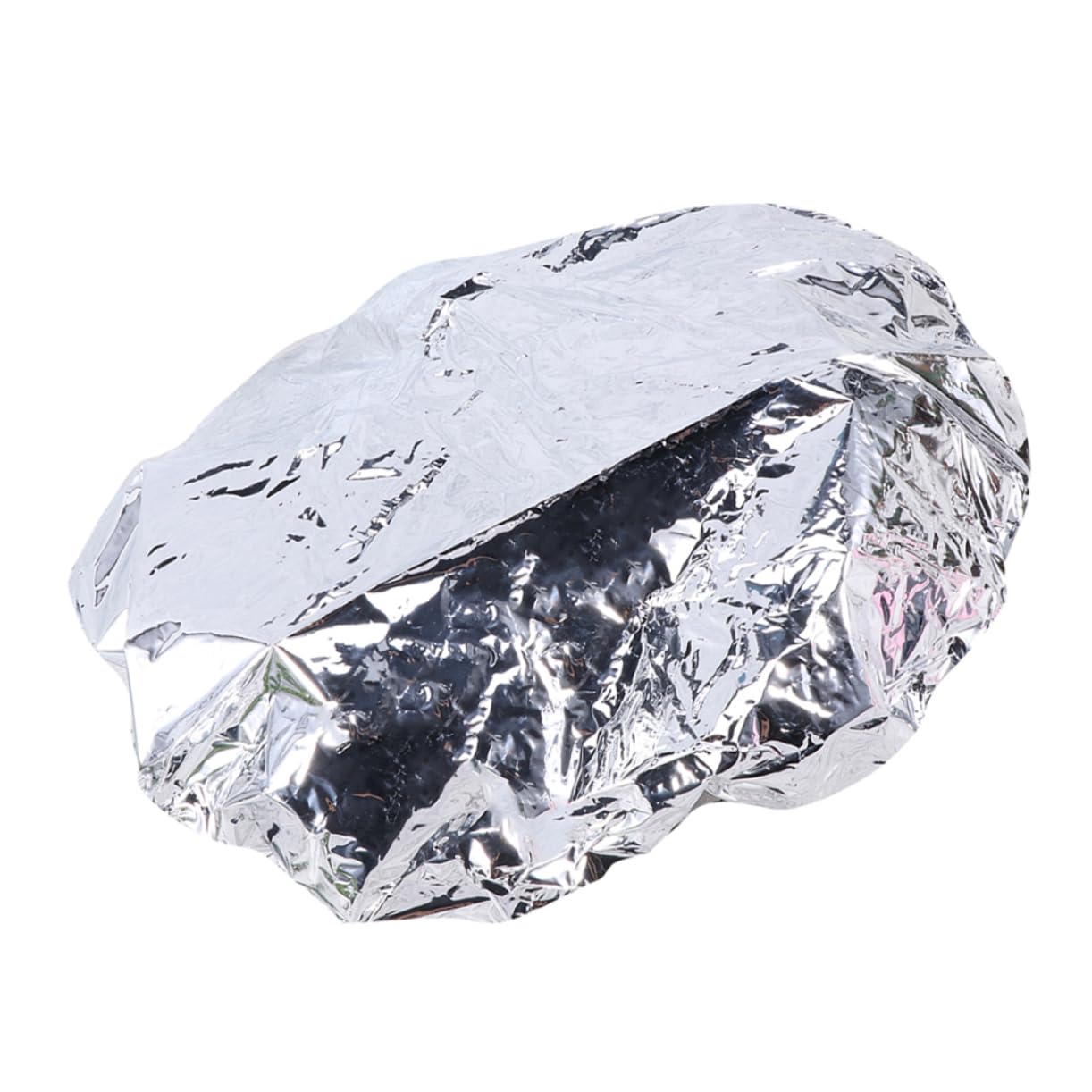 PLAFOPE 2sets Hair Styling Heat Insulation Cap Aluminum Foil Hair Cap for Deep Conditioning 10pcs*2