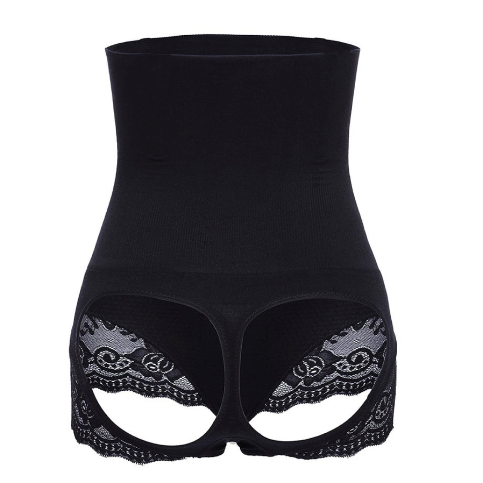 Mutandine a Vita Alta da Donna, Modellanti per la Pancia, Modellanti Invisibili per Il Sollevamento dei Glutei (Nero XL)