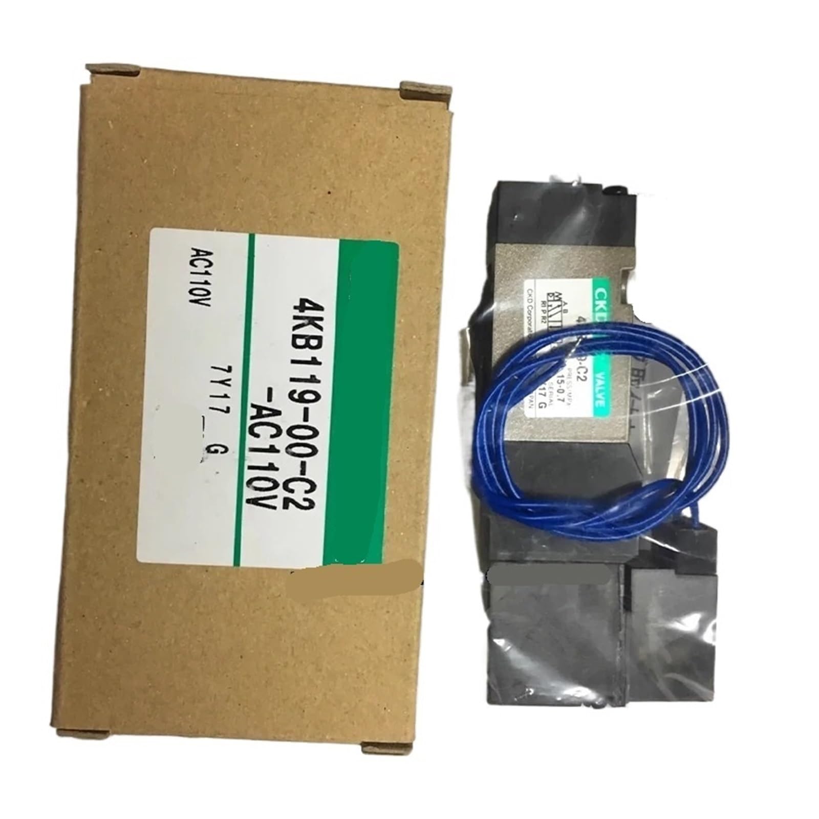 ELZNSQQK 4KB119-00-C2 AC110V DC24V Solenoid Valve(Dc24v)