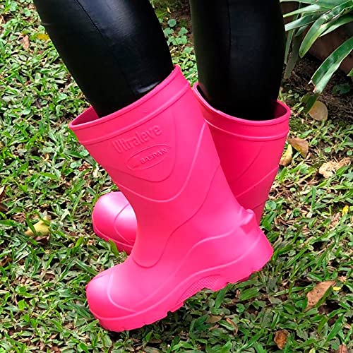 Bota Galocha Infantil Super Leve EVA Rosa (br_footwear_size_system, big_kid, numeric, numeric_31)