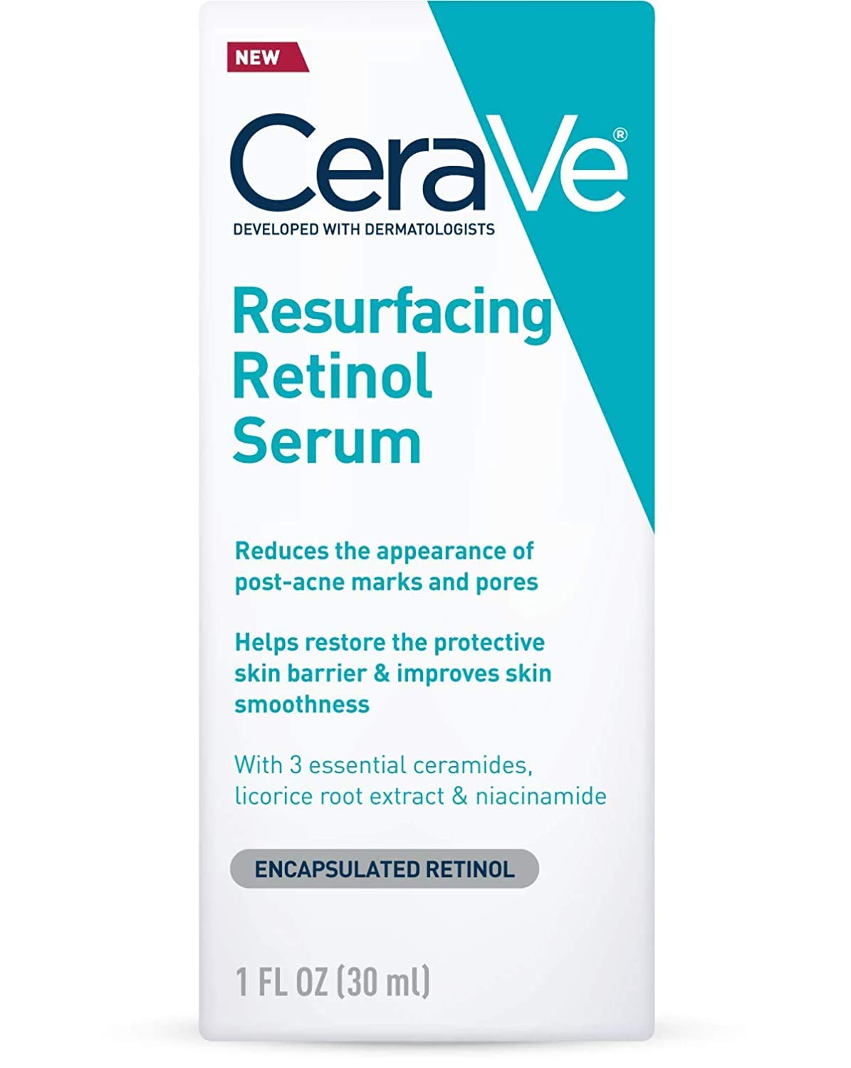 CeraVe | Po-re Refining, Res- urf-acing, Brigh-Ten-ing Facial | 1オンス (1パック)