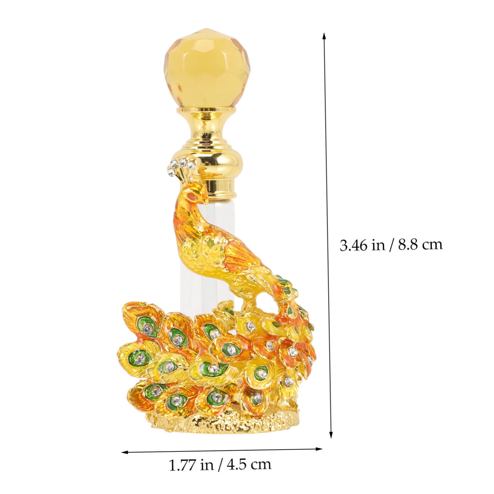 minkissy 2piezas Botella De Perfume Vacía Retro Recargable Diseño Chic Frasco Decorativo y Hermético Para Almacenamiento De Perfume y Efecto Sellado Excelente Uso Práctico y Elegante