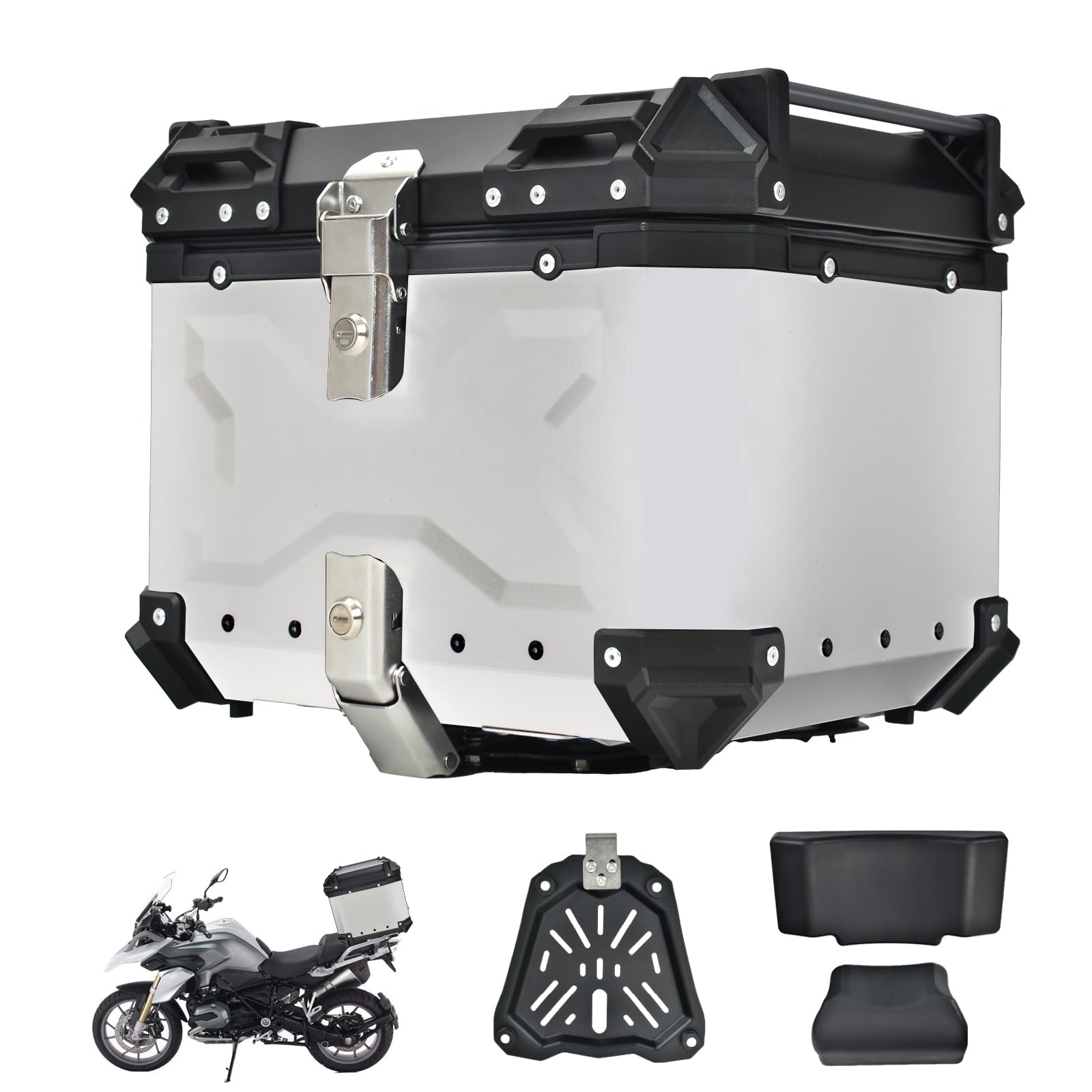 Amazon | [雑貨の国のアリス]リアボックス バイク用 45L 55L 65L