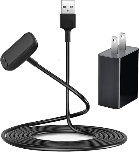 Cargador de pared para Fitbit LuxeFitbit Charge 56, cable de carga de repuesto compatible con Fitbit LuxeFitbit Charge 5Fitbit Charge 6 Smart Watch,