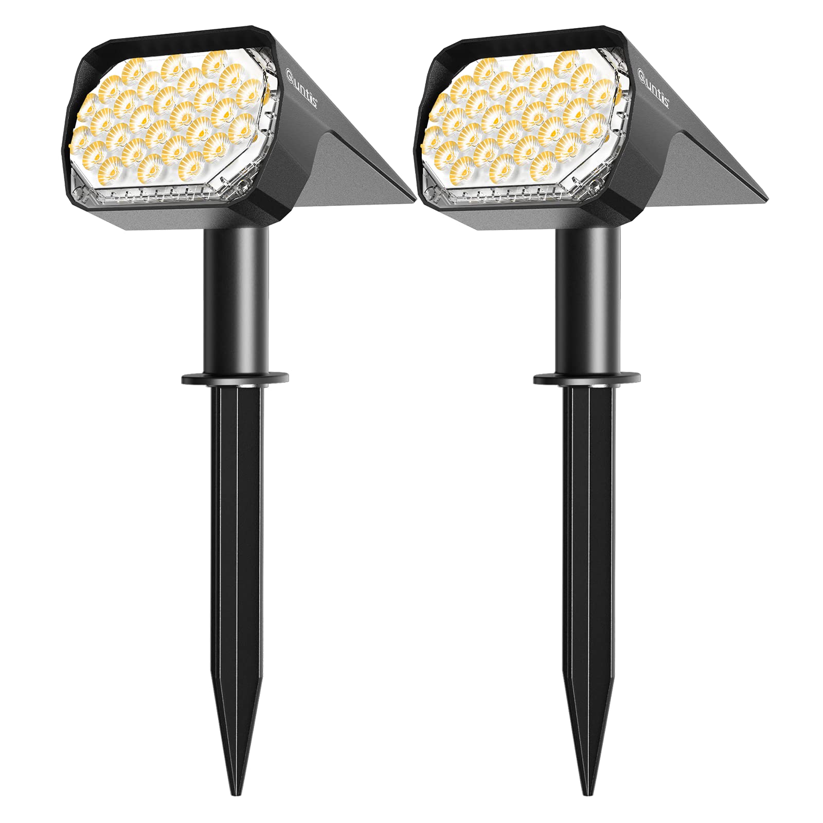 Quntis Solar Spot Lights Outdoor Garden