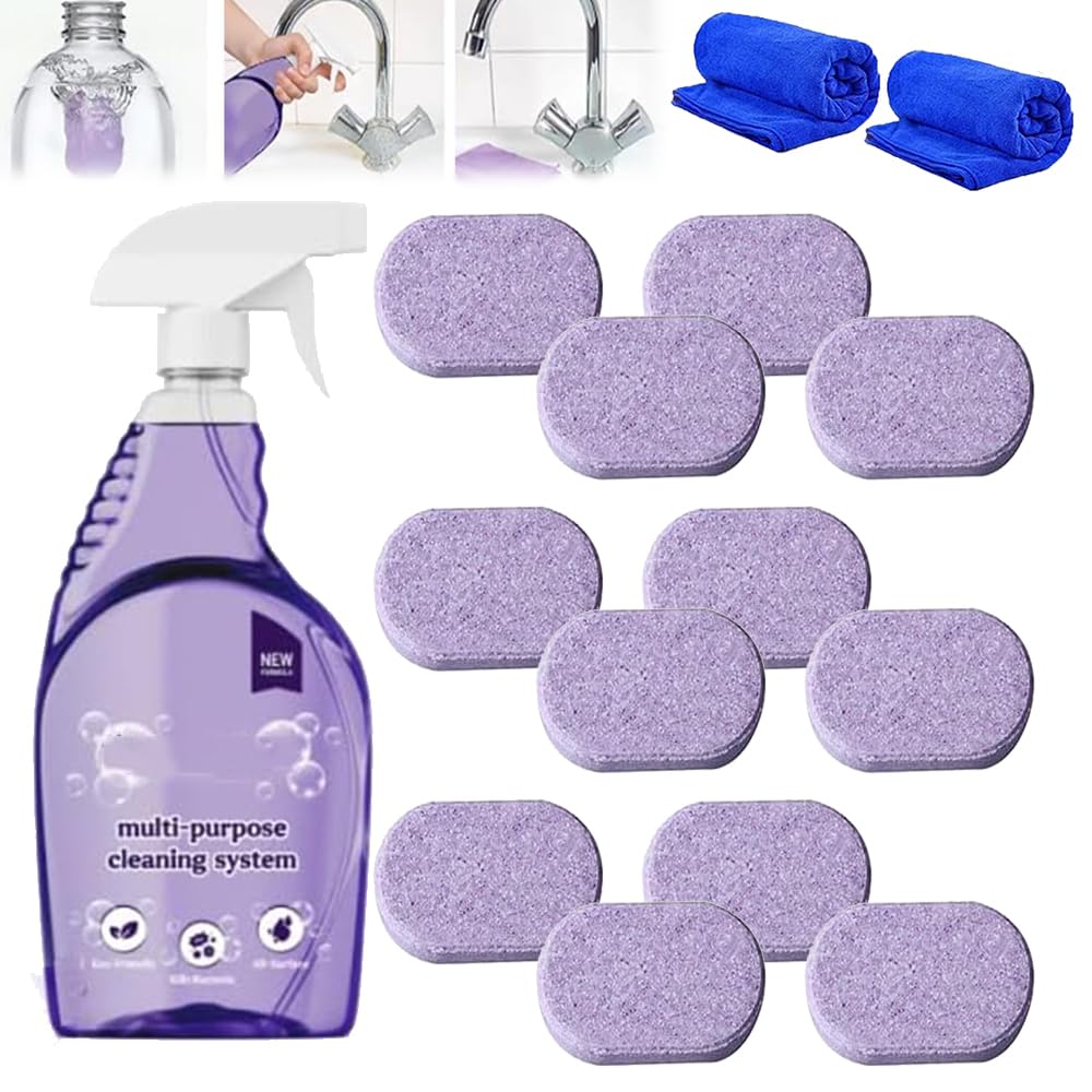 Jonissi Clean Spray Cleaner for Ovens - Multipurpose Foam Cleaning System - The Solution for Every Stain, All-Purpose Cleaning Spray with Concentrated