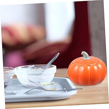 Amazon｜YARNOW 陶器 かぼちゃ 壷 パラ 飴 かぼちゃ チップ 器