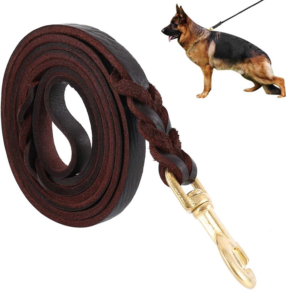 Guinzaglio Corto Per Cani In Corda Poliestere - 60cm Blu, Fatto In Spagna - Per Addestramento E Passeggiate - Foto 9