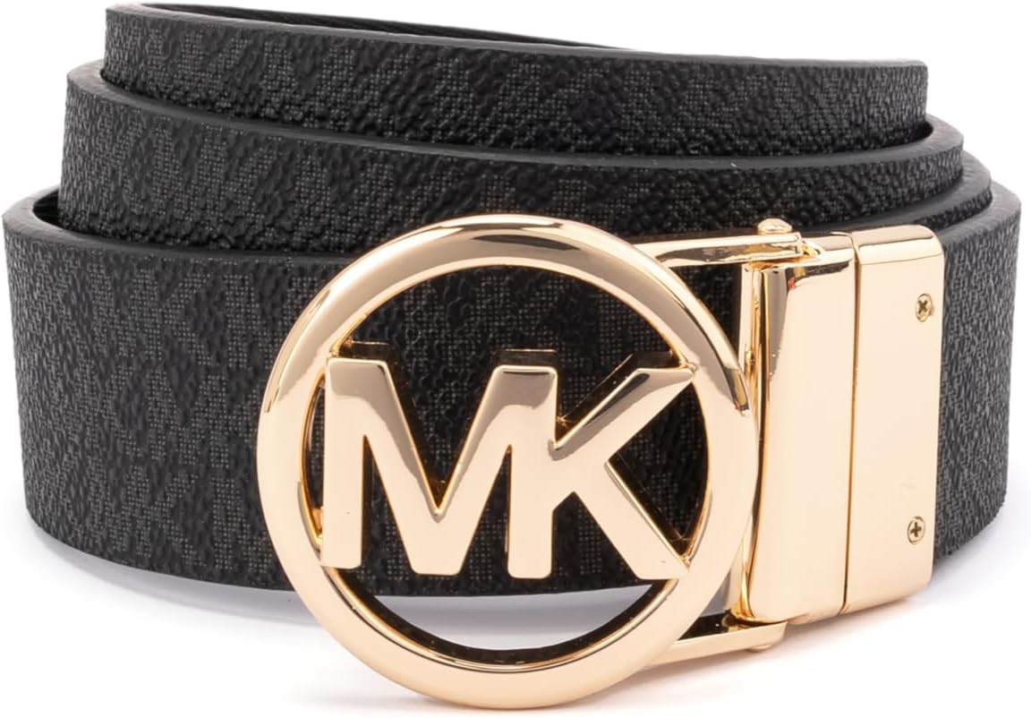 Michael Kors Womens 1.25 Inch Reversible Belt, Stylish Fashion Accessory for Everyday Wear
