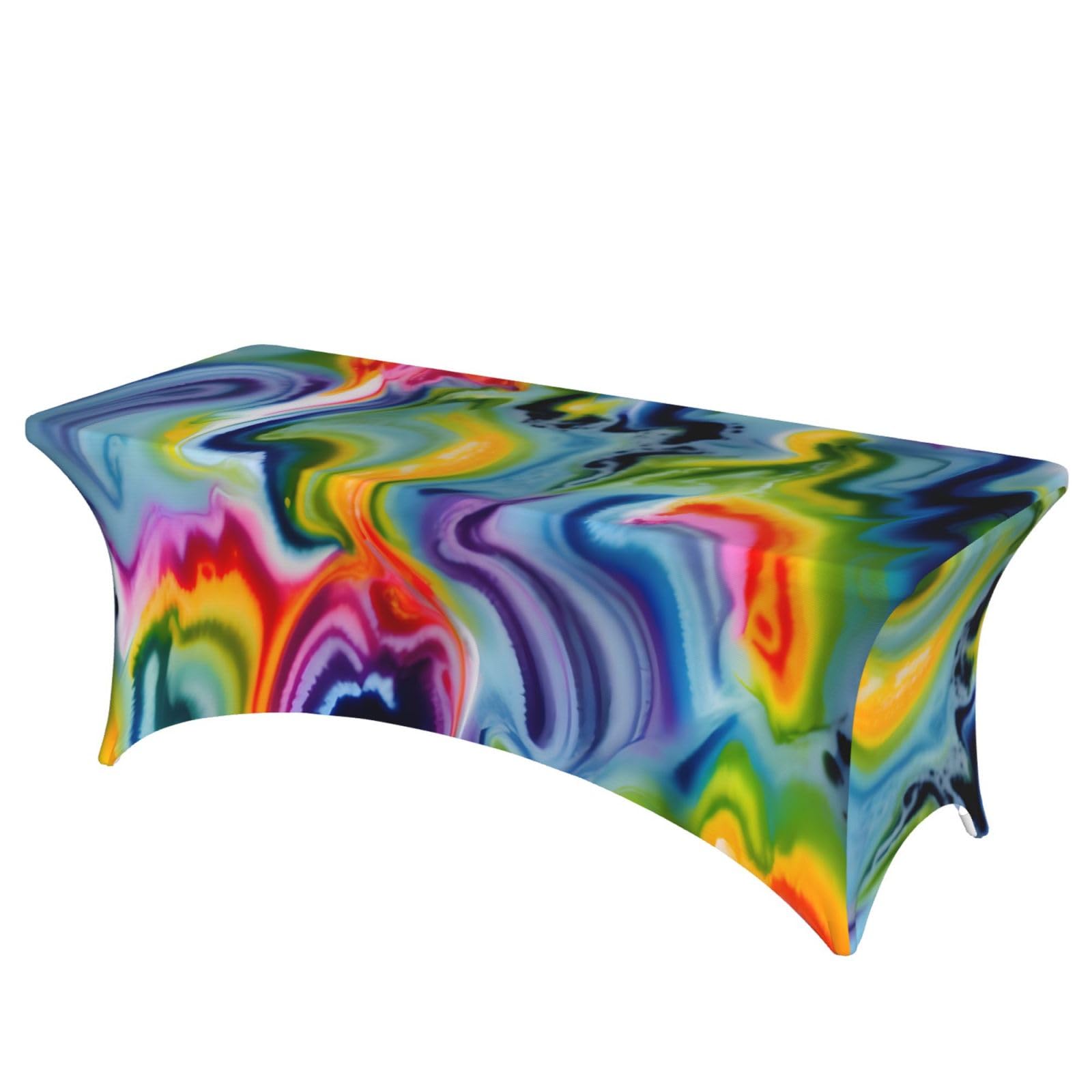 Nappe élastique rectangulaire pour pique-nique en plein air et repas de bureau